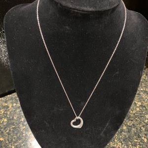 Tiffany Elsa Peretti Open Heart Pendant